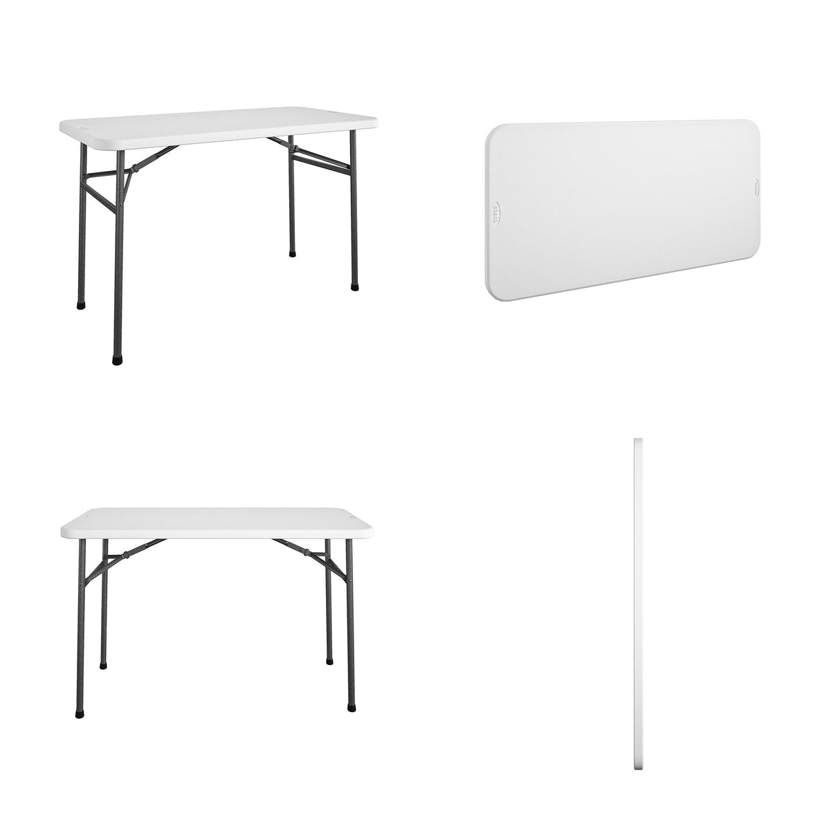 COSCO Indoor/Outdoor 4 ft. Straight Folding Utility Table