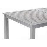 COSCO Outdoor Living 7-piece Blue Veil Brushed Aluminum Patio Furniture Dining Set with Cushions