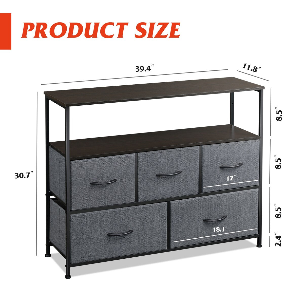 TV Stand for TV up to 45 inch