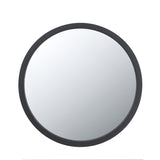 CUSchoice Circle Wall Mirror with Wooden Frame - 20" x 20"