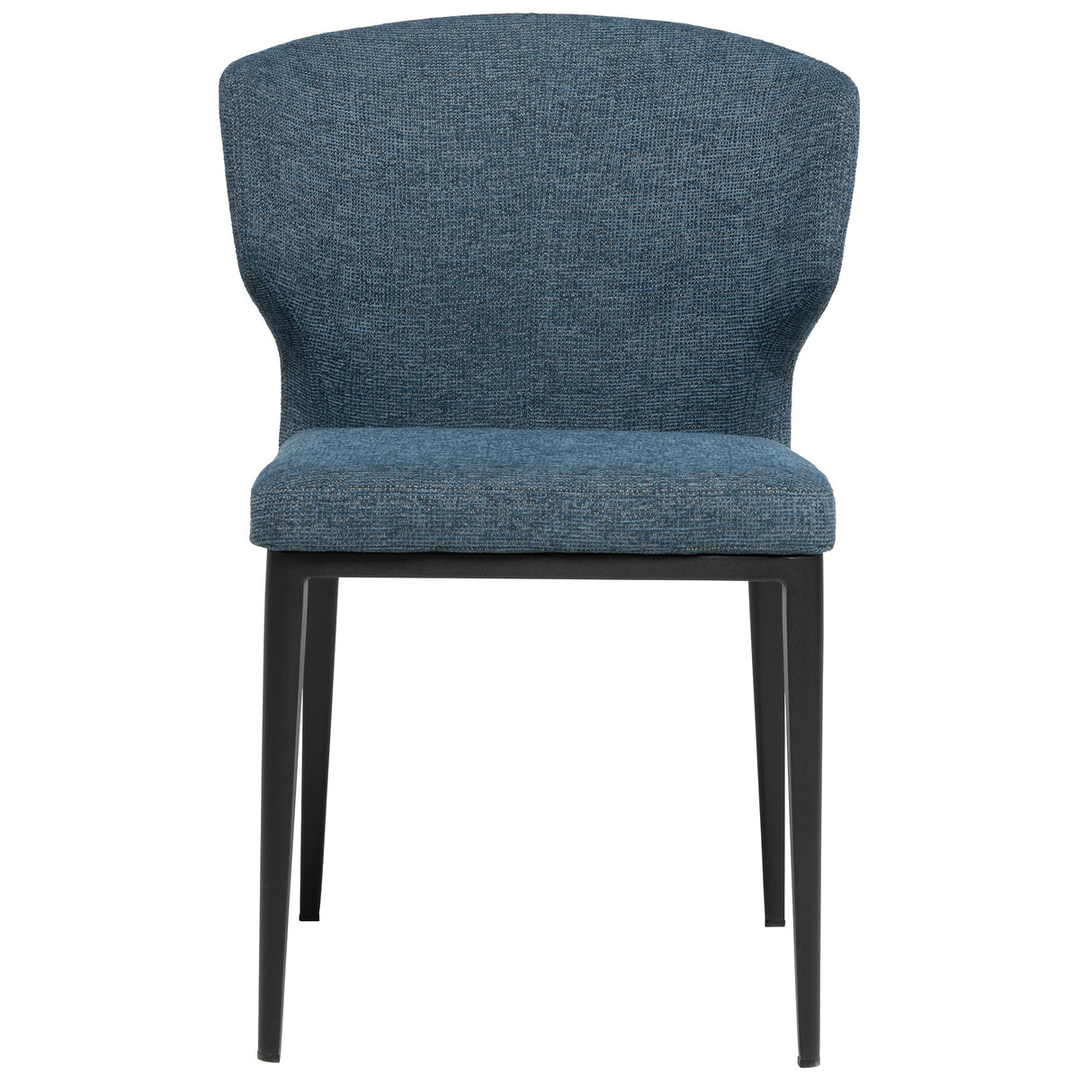 Cabo Mid-Century Modern Chenille Upholstered Wingback Dining Chair