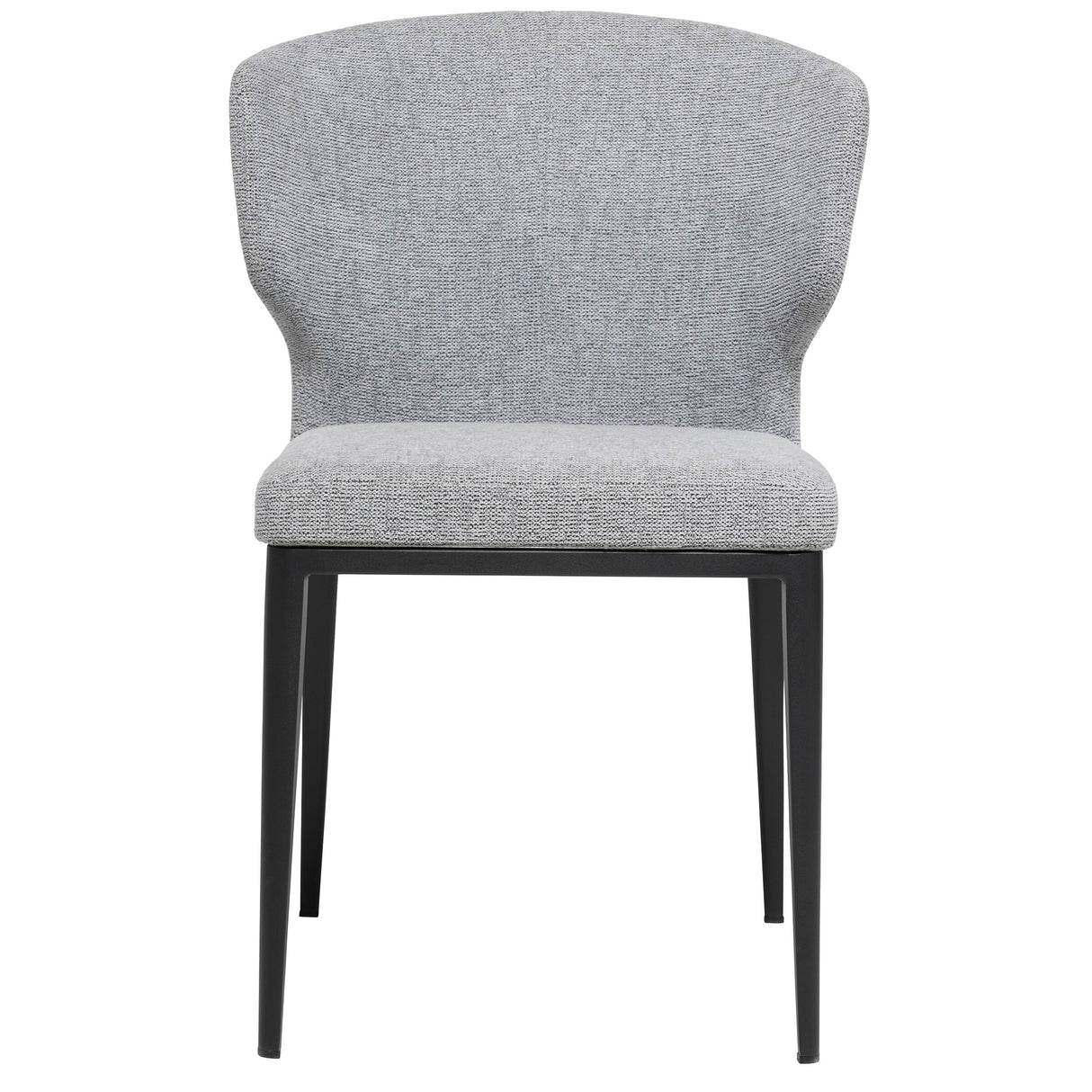 Cabo Mid-Century Modern Chenille Upholstered Wingback Dining Chair