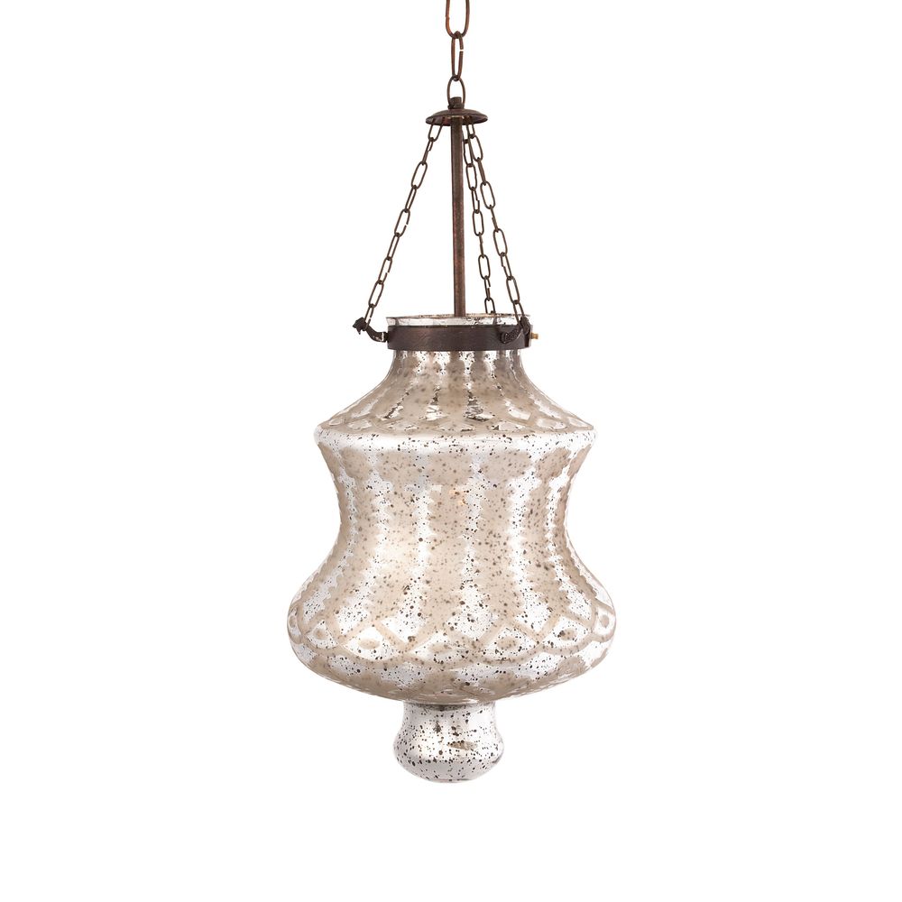 Cadel Etched Glass Pendant Light