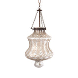 Cadel Etched Glass Pendant Light