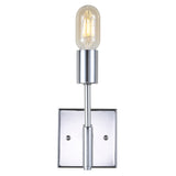 Cadence Metal LED Wall Sconce, Chrome by JONATHAN Y