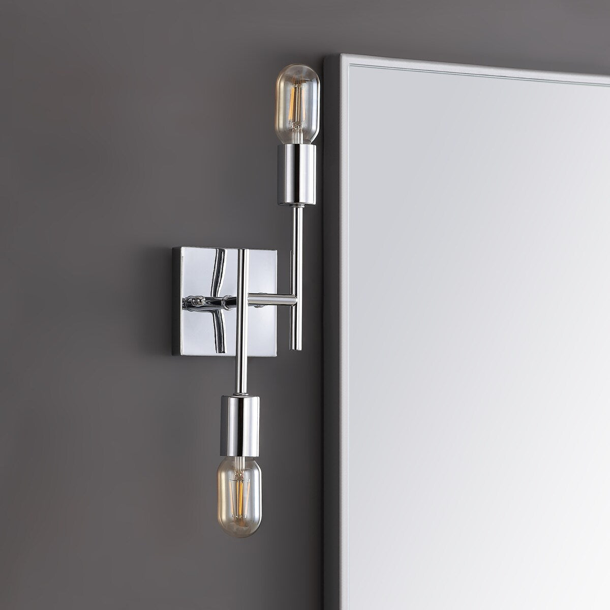 Cadence Metal LED Wall Sconce, Chrome by JONATHAN Y