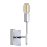 Cadence Metal LED Wall Sconce, Chrome by JONATHAN Y