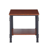 Cagny Industrial Wood End Tables (Set of 2) by Christopher Knight Home