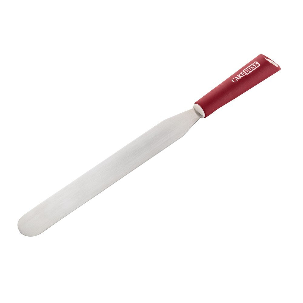 Cake Boss Red Stainless Steel Tools and Gadgets 10" Icing Spatula