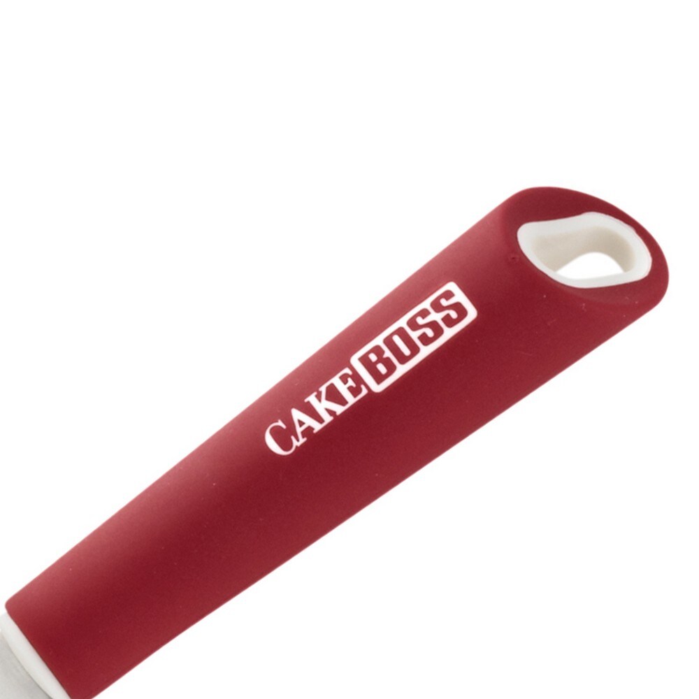 Cake Boss Red Stainless Steel Tools and Gadgets 10" Icing Spatula