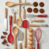 Cake Boss Wooden Tools and Gadgets 8-inch Stainless Steel Icing Spatula