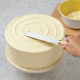 Cake Boss Wooden Tools and Gadgets 8-inch Stainless Steel Icing Spatula