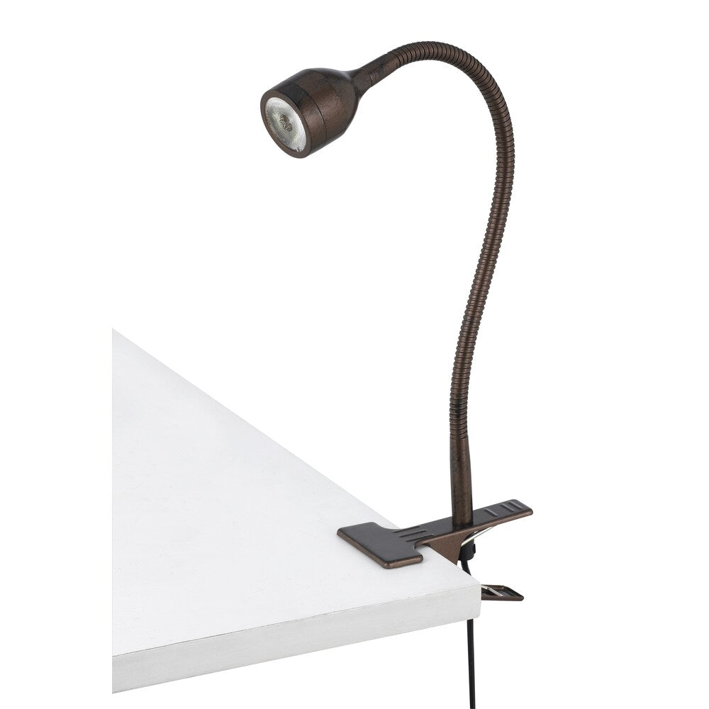 Cal Lighting LED 5-watt Gooseneck Clamp On Lamp