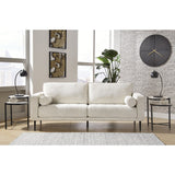 Caladeron Mid-Century Sandstone Sofa - 82"W x 36"D x 14"H
