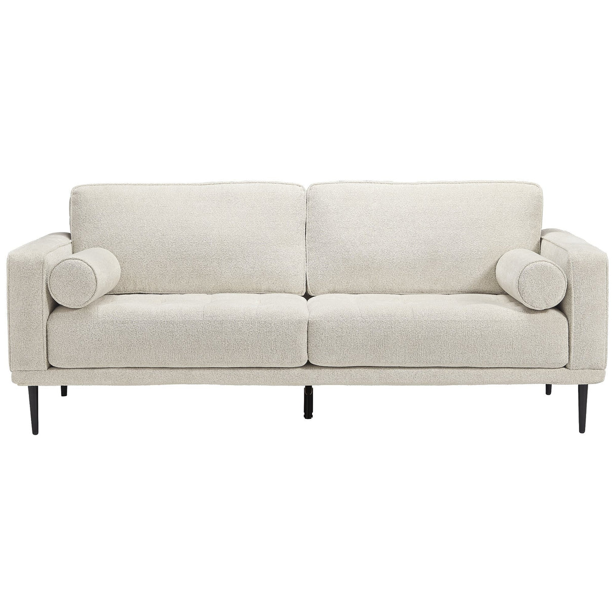 Caladeron Mid-Century Sandstone Sofa - 82"W x 36"D x 14"H