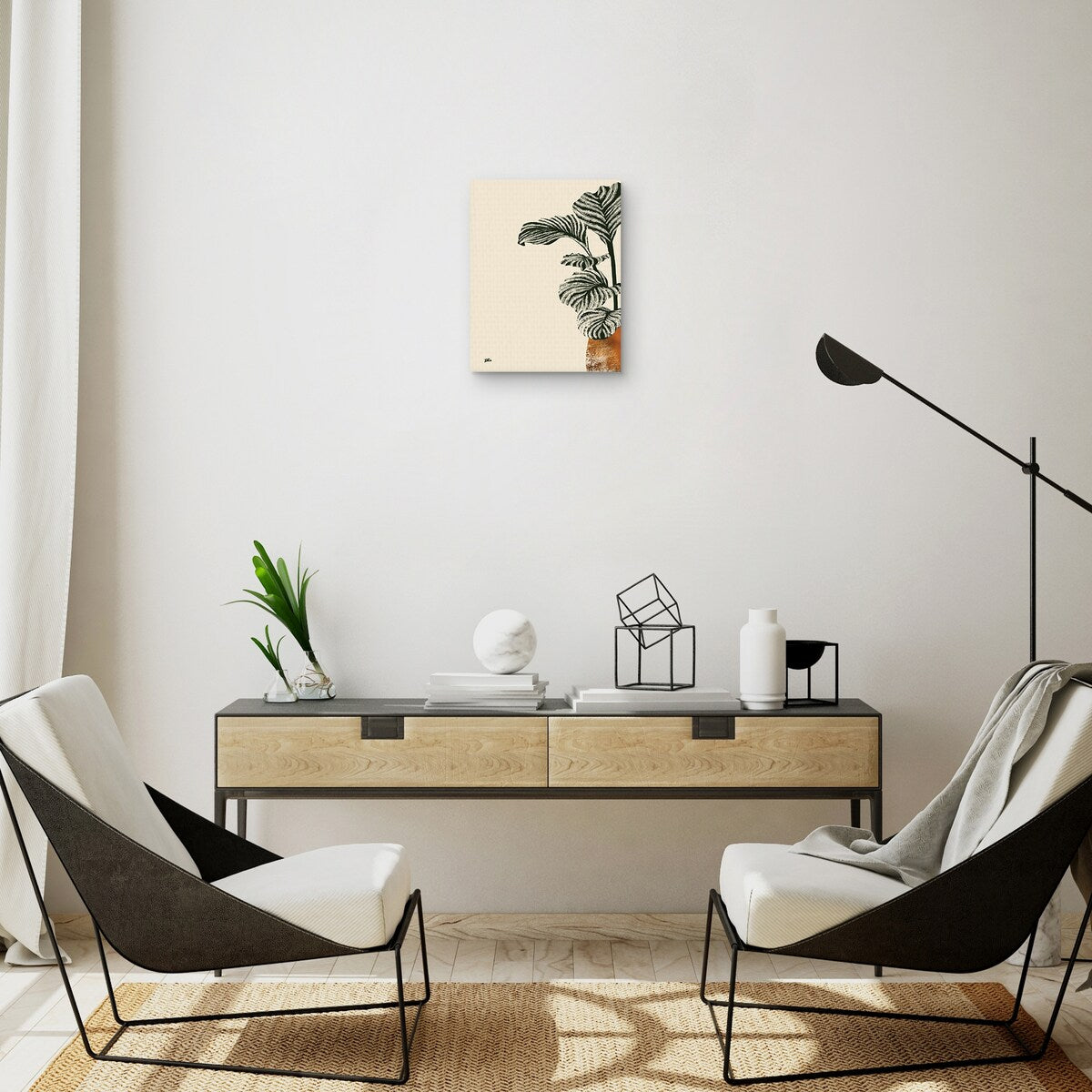 Calas 1 (bronze) Canvas Art Print