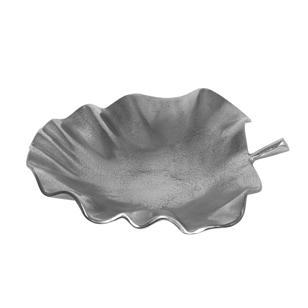 Calef Aluminum Decorative Leaf Plate by Christopher Knight Home