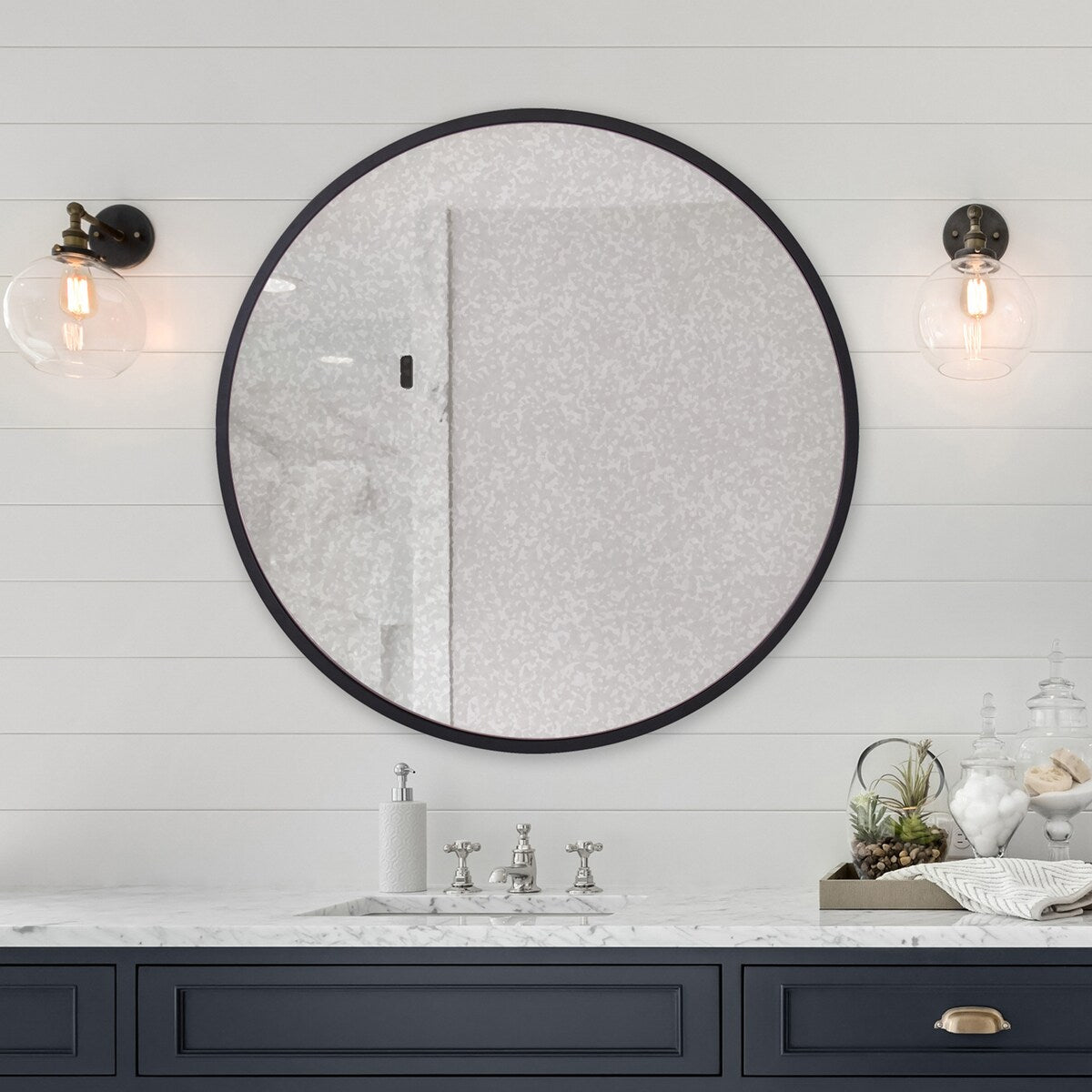 Calgary Round Mirror - 40" Diameter x .3/4"