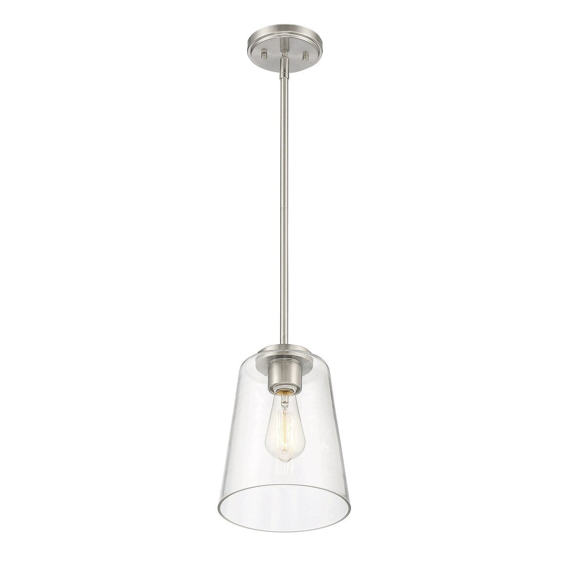 Calhoun 1 Light Matte Black Large Mini-Pendant