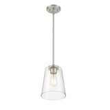 Calhoun 1 Light Matte Black Large Mini-Pendant