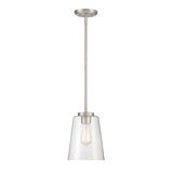 Calhoun 1 Light Matte Black Large Mini-Pendant