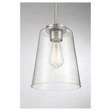 Calhoun 1 Light Matte Black Large Mini-Pendant