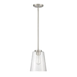Calhoun 1 Light Matte Black Large Mini-Pendant