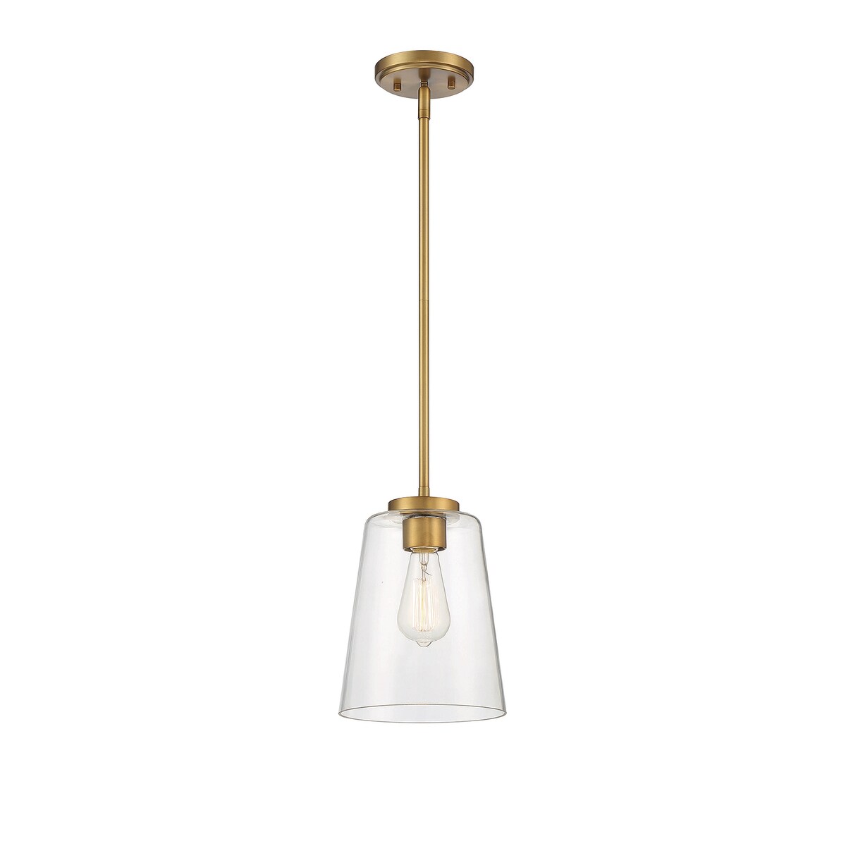Calhoun 1 Light Matte Black Large Mini-Pendant