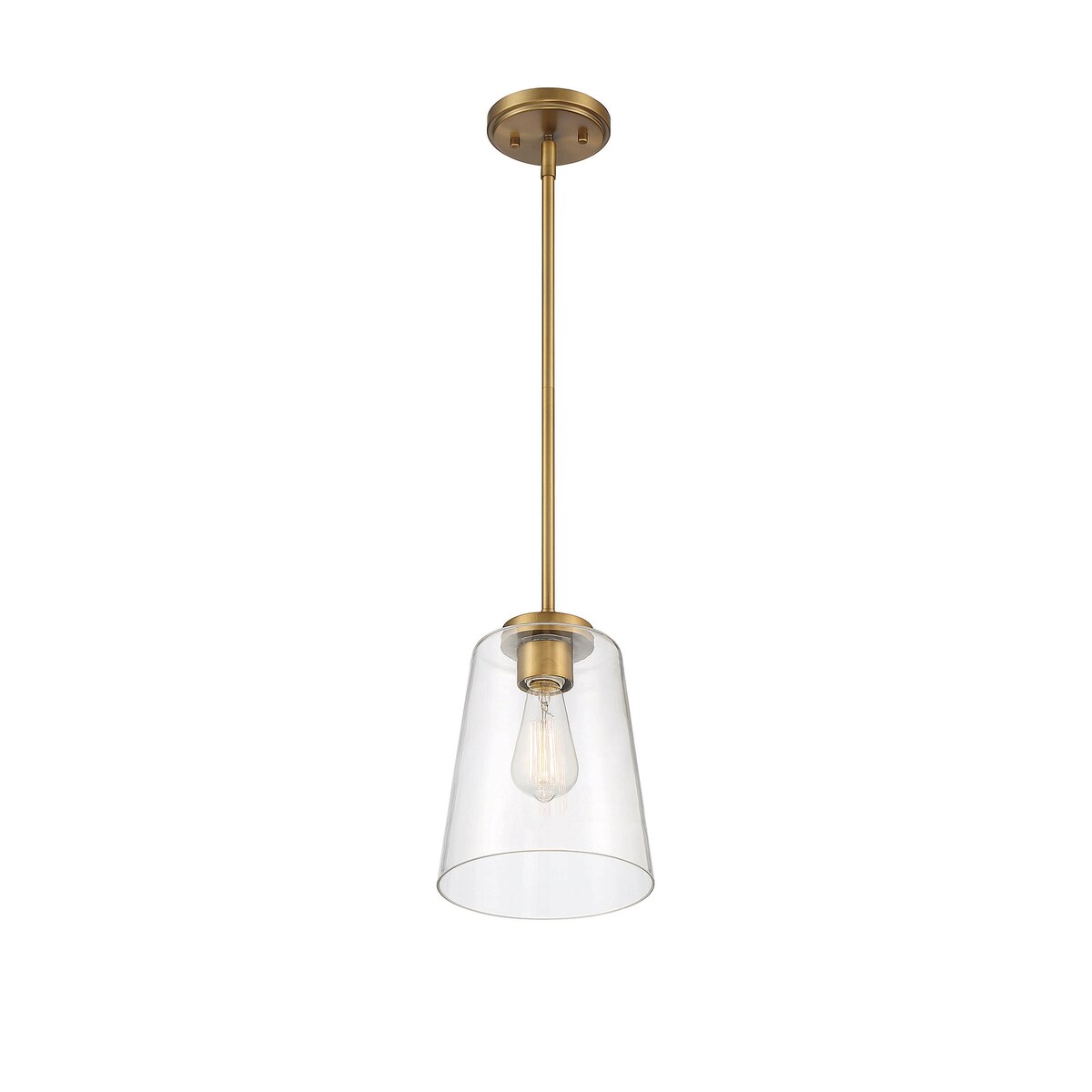 Calhoun 1 Light Matte Black Large Mini-Pendant