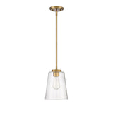 Calhoun 1 Light Matte Black Large Mini-Pendant