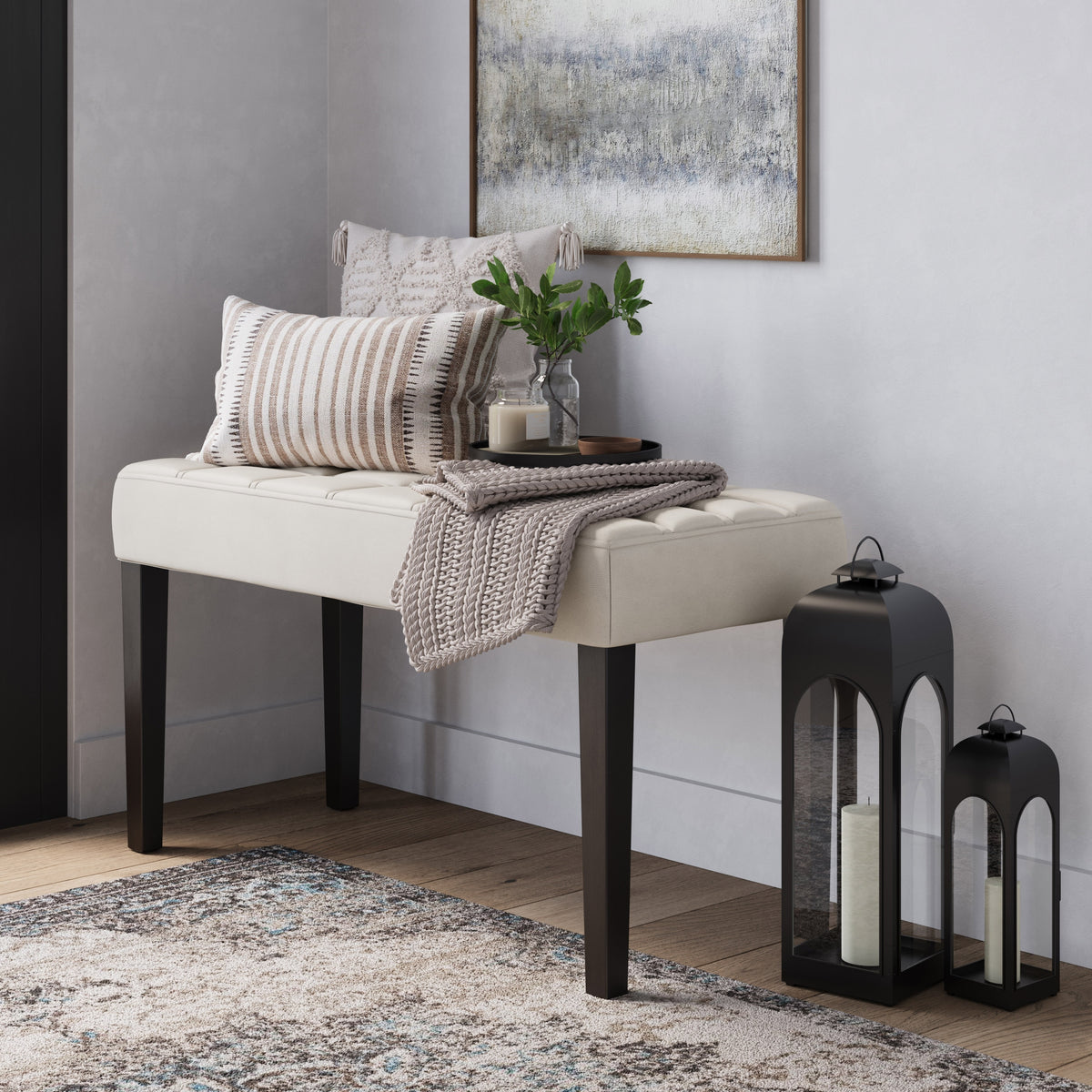California Multipurpose Entryway Bench