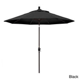 Pompano 9ft Crank Lift Push Button Tilt Round Patio Umbrella by Havenside Home, Base Not Included