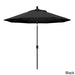 Pompano 9ft Crank Lift Push Button Tilt Round Patio Umbrella by Havenside Home, Base Not Included