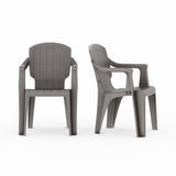 Calista Outdoor Patio Chairs (Set of 2)