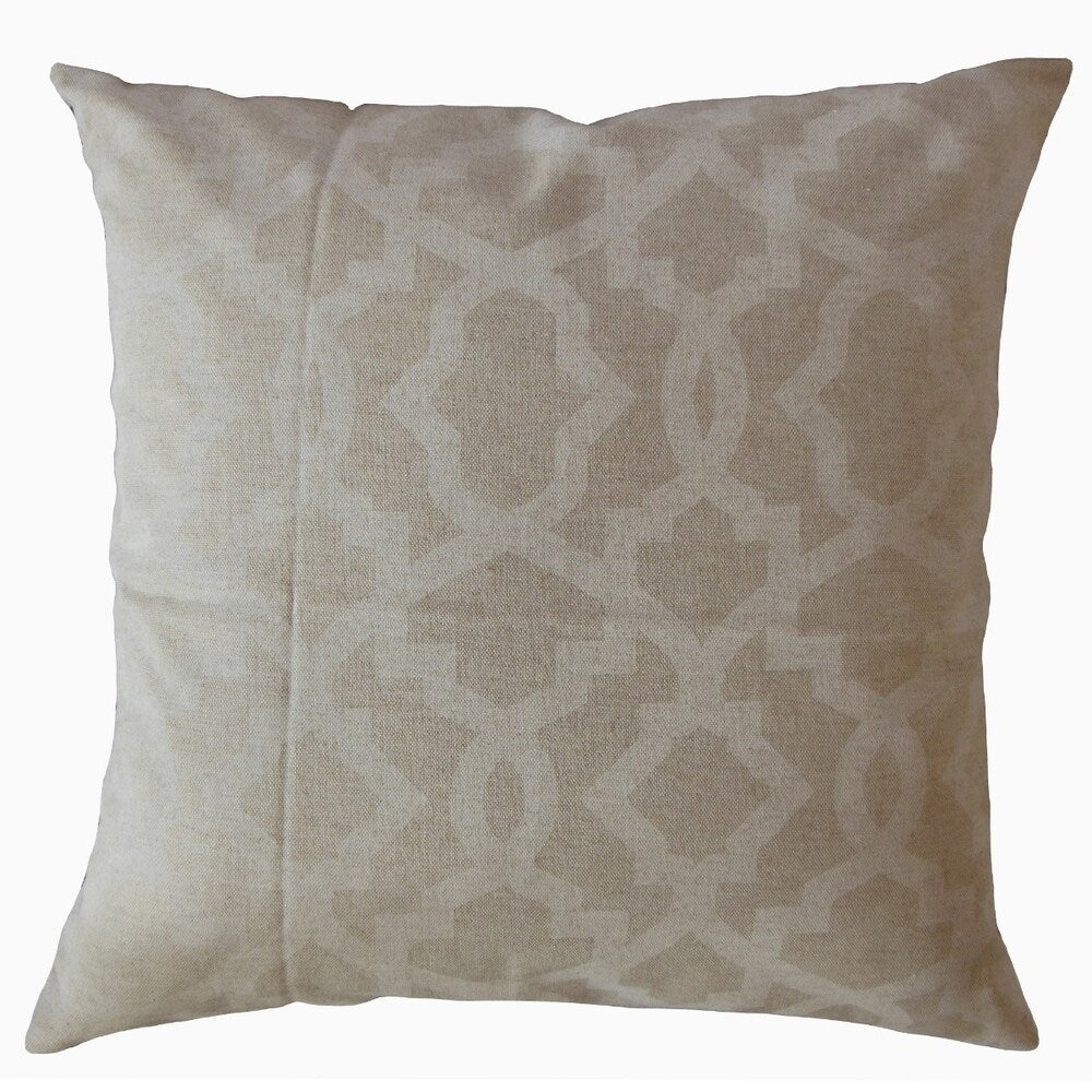 Callahan Geometric Throw Pillow Cloud