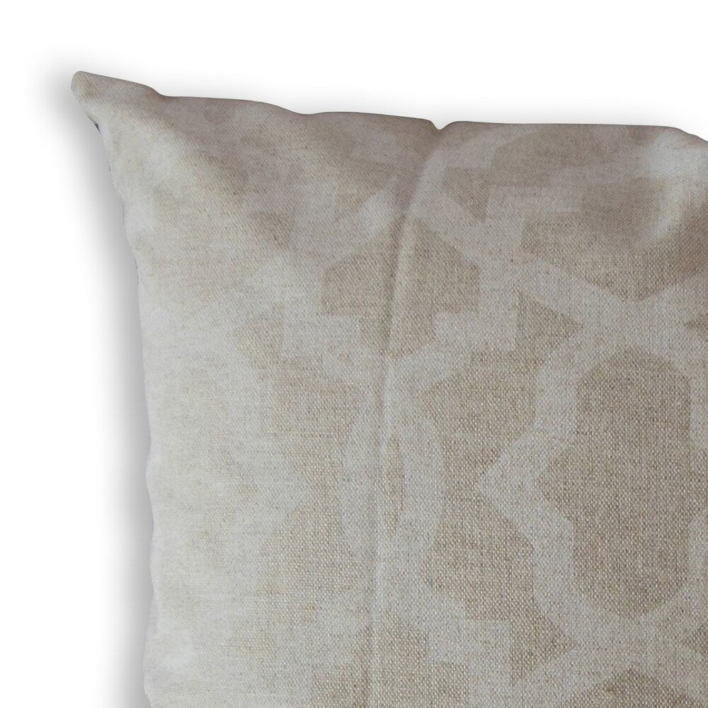 Callahan Geometric Throw Pillow Cloud