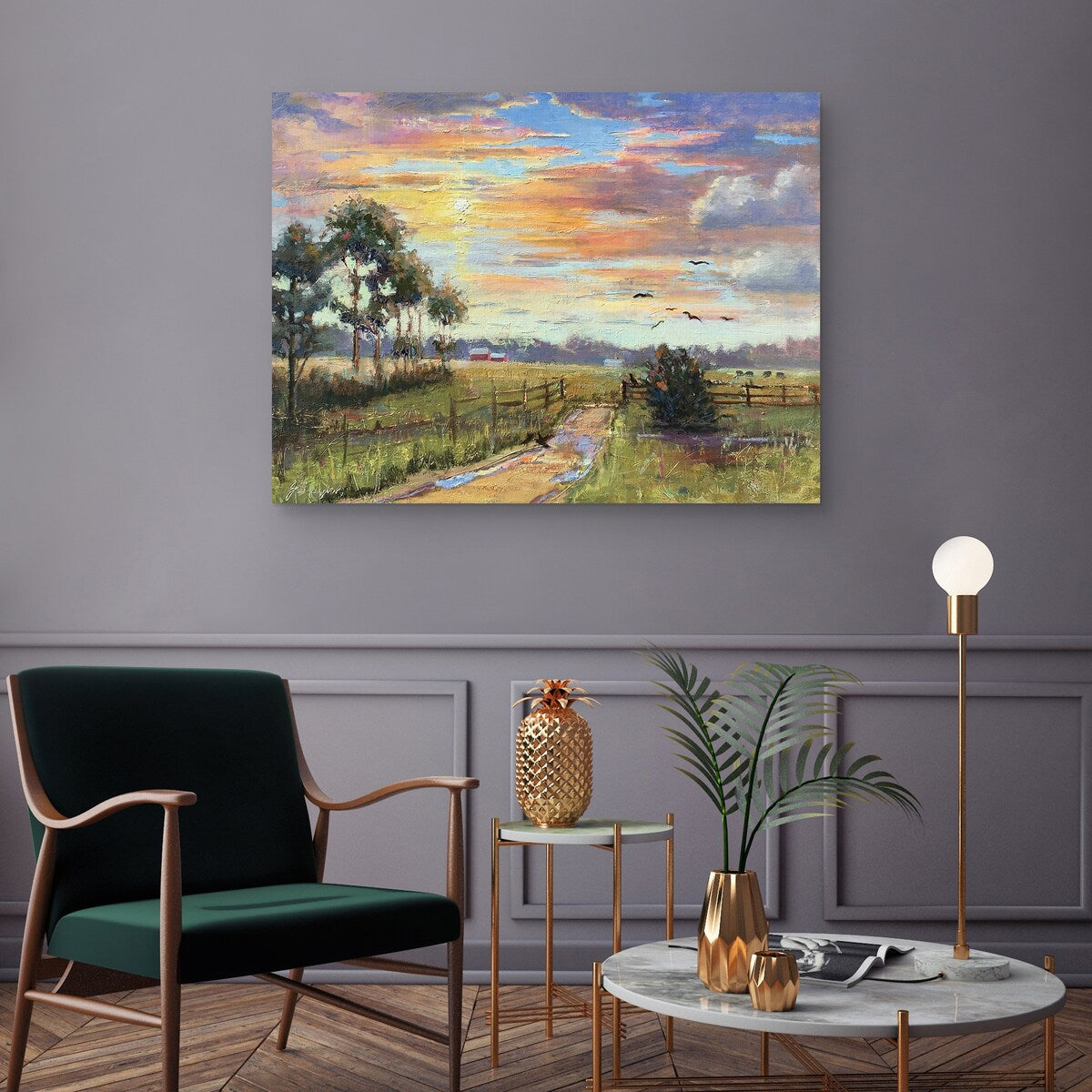 Calm After the Storm by Jennifer Stottle Taylor Canvas Art Print