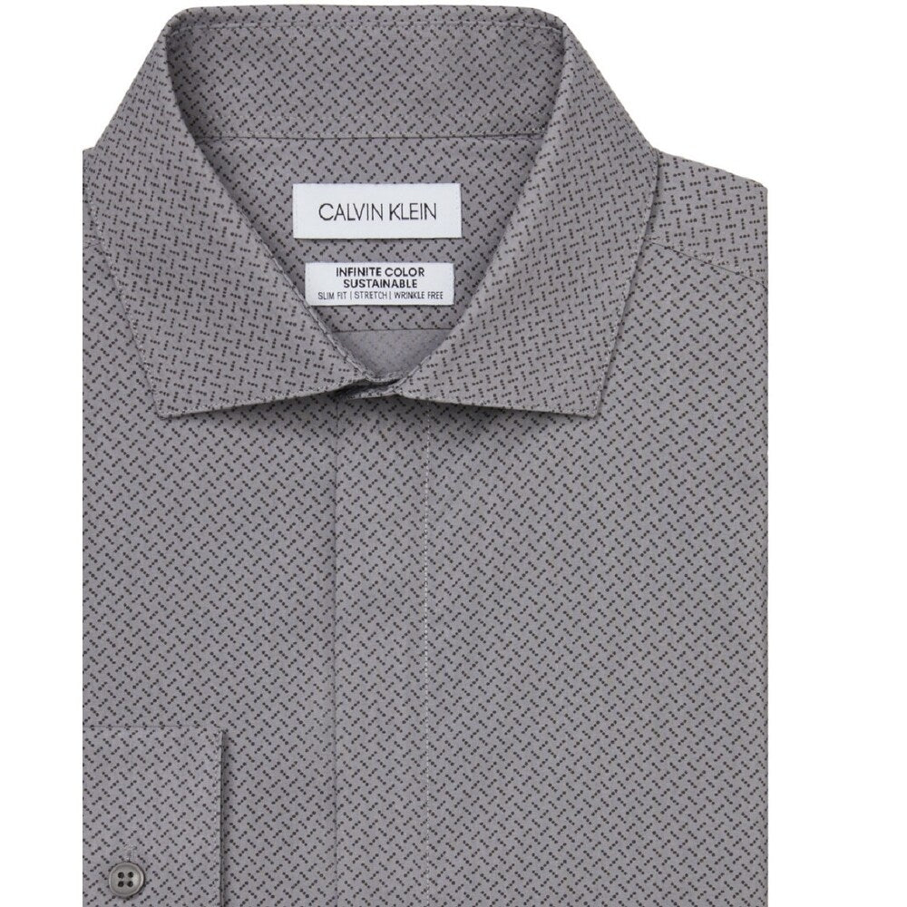 Calvin klein infinite white dress shirt store