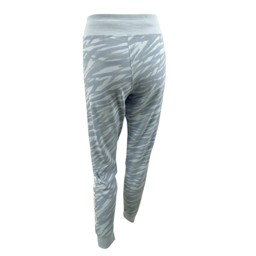 Calvin Klein Performance Women's Zebra-Print Fleece Joggers