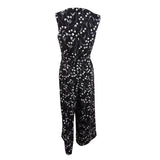 Calvin Klein Women's Cropped Floral-Print Jumpsuit
