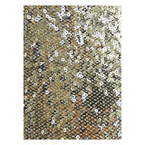 Calvin Klein Women's Faux Wrap Sequin Dress (12, Gold)