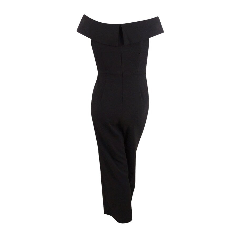 Calvin Klein Women's Off-The-Shoulder Jumpsuit