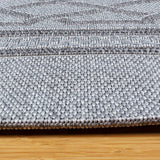 Gertmenian Calypso Biella Modern Bohemian Gray Flatweave Indoor/ Outdoor Area Rug