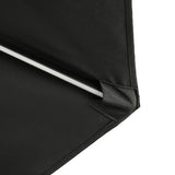 Island Umbrella Calypso II 11-ft Octagon Market Umbrella with Solar LED Strip Lights