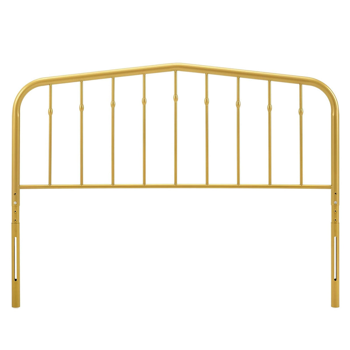 Camberly Arched Full Size Gold Metal Headboard