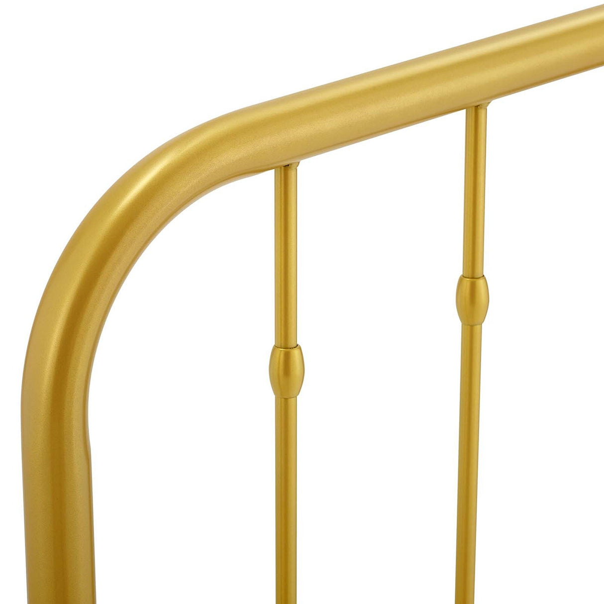 Camberly Arched Full Size Gold Metal Headboard