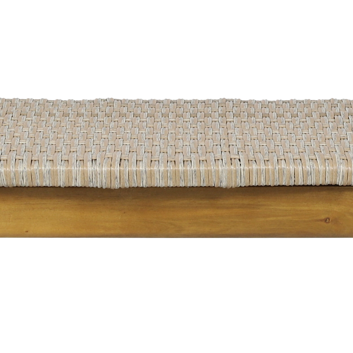 Cambria Wicker Bench by Christopher Knight Home