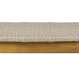 Cambria Wicker Bench by Christopher Knight Home
