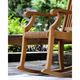 Cambridge Casual Riviera Teak Outdoor Rocking Chair Set of 2