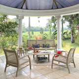 Cambridge Casual Zuma Teak Wicker Outdoor Sofa